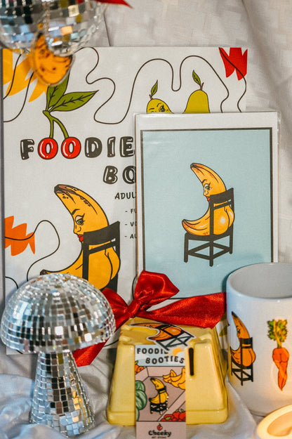 Banana Booty™ Art Print - Cheeky Art Studio - art - banana - groceries - Artwork - Portland, Oregon - Asian American Artist