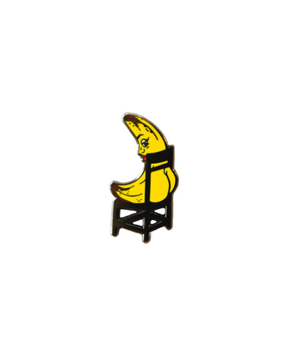 Banana Booty Enamel Pin - Cheeky Art Studio-allison thompson-allisthompson-art