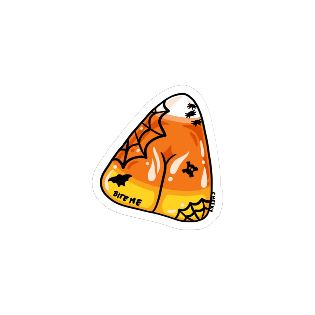 Candy Corn Booty Vinyl Sticker - Cheeky Art Studio-allison thompson-allisthompson-art