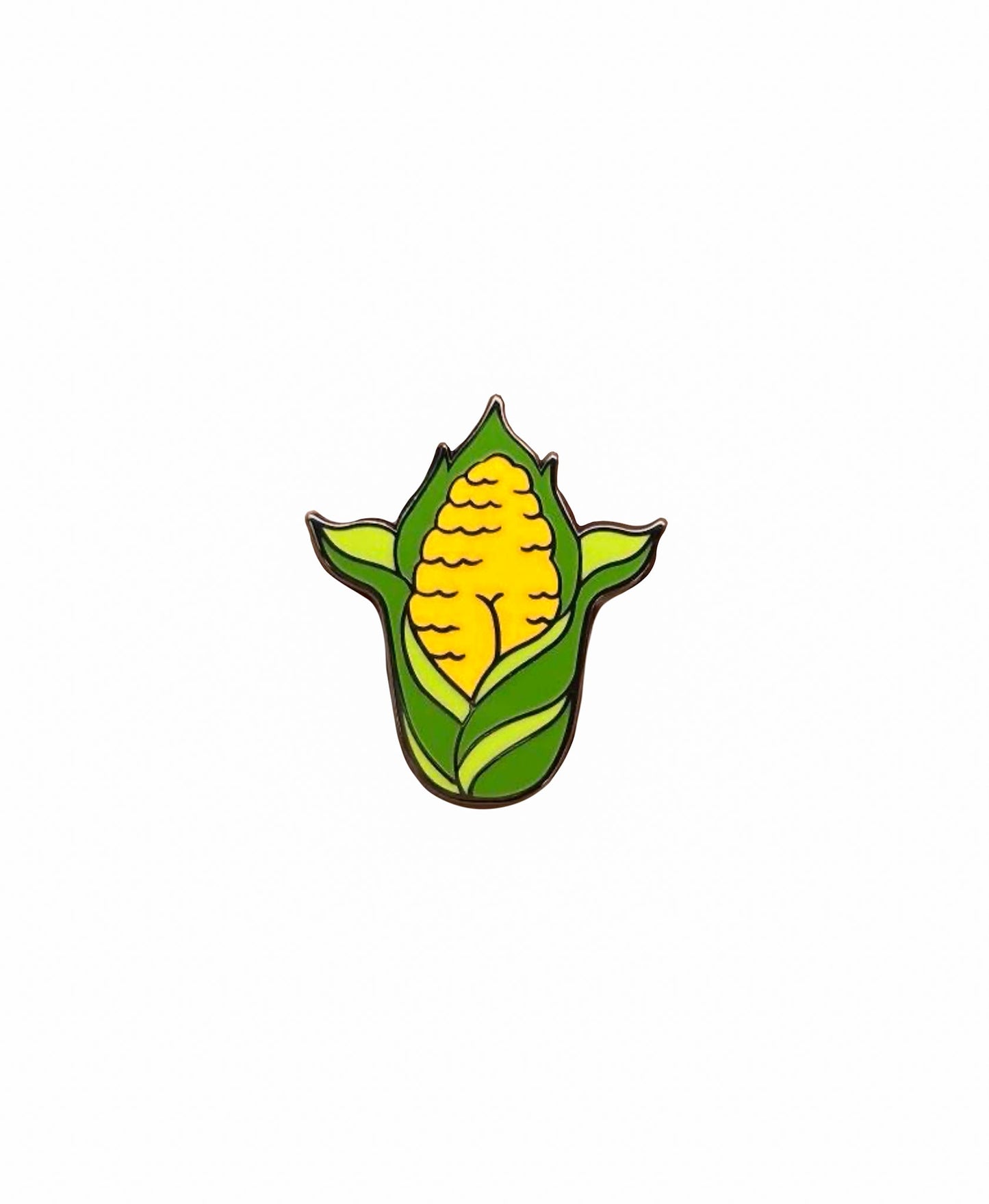 Corn Booty Enamel Pin - Cheeky Art Studio - Adult gifts - allison thompson - allisthompson