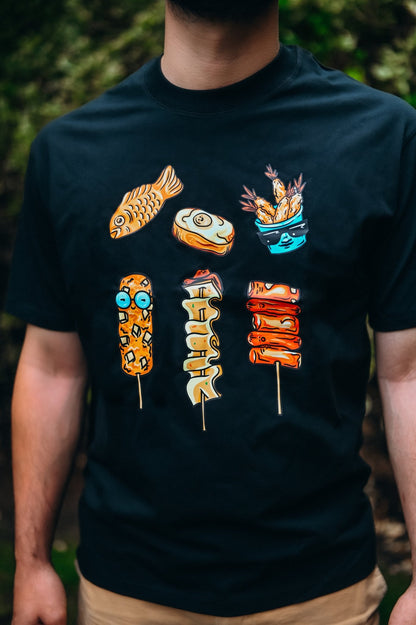 Korean Foodies T - Shirt - Cheeky Art Studio - apparel - korean - Shirt