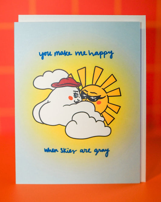 You Are My Sunshine Card - Cheeky Art Studio - allison thompson - allisthompson - art - Greeting & Note Cards - Portland, Oregon - Asian American Artist